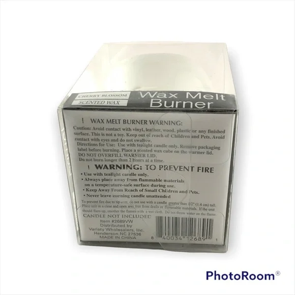 Amazing Grace Wax Melt Burner Set With Melts White Floral Multi Color NEW - Picture 10 of 10